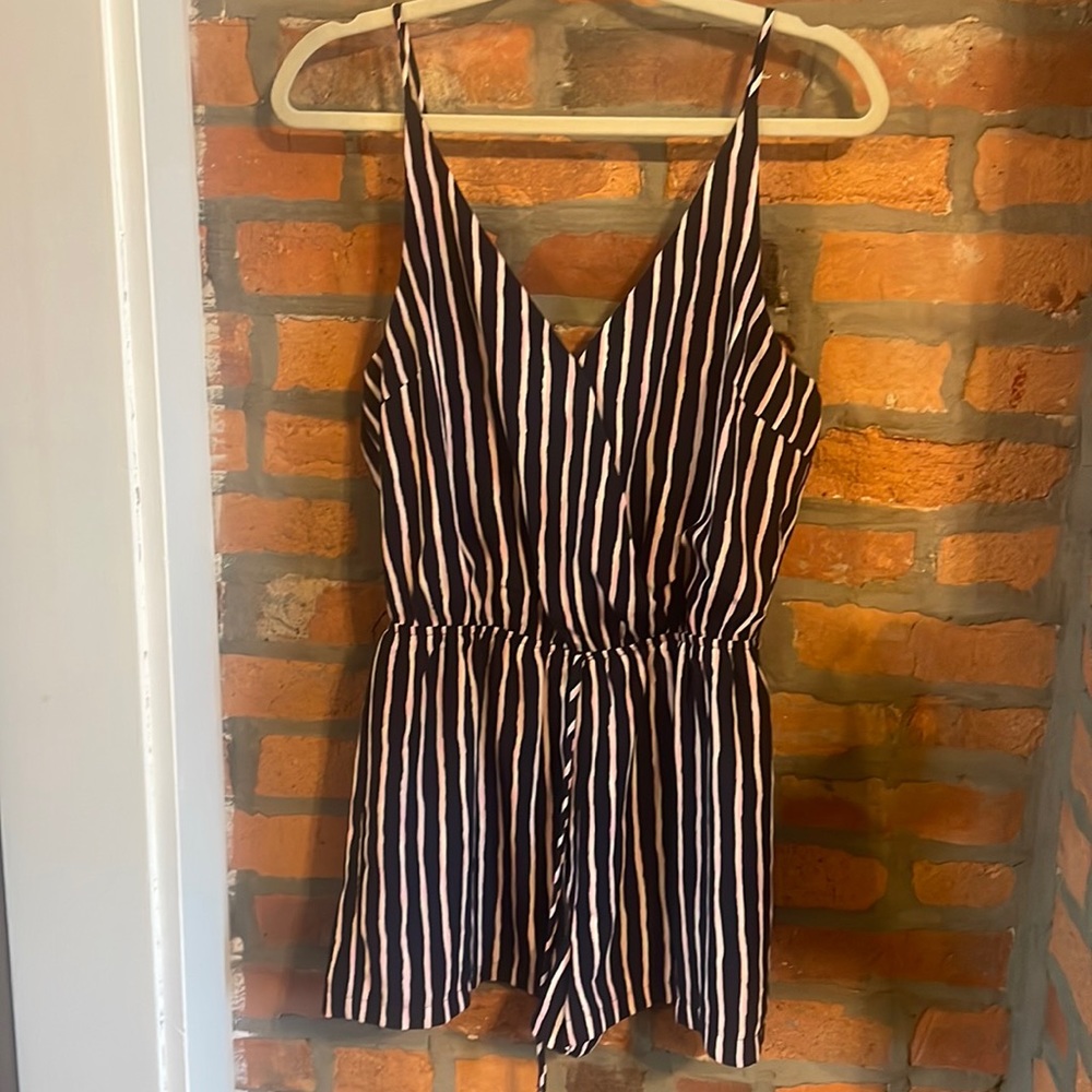 Striped Romper